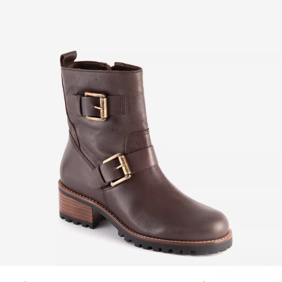 DAVID TATE PALMAR DARK BROWN WATERPROOF BOOTS 9.5 - Picture 1 of 10